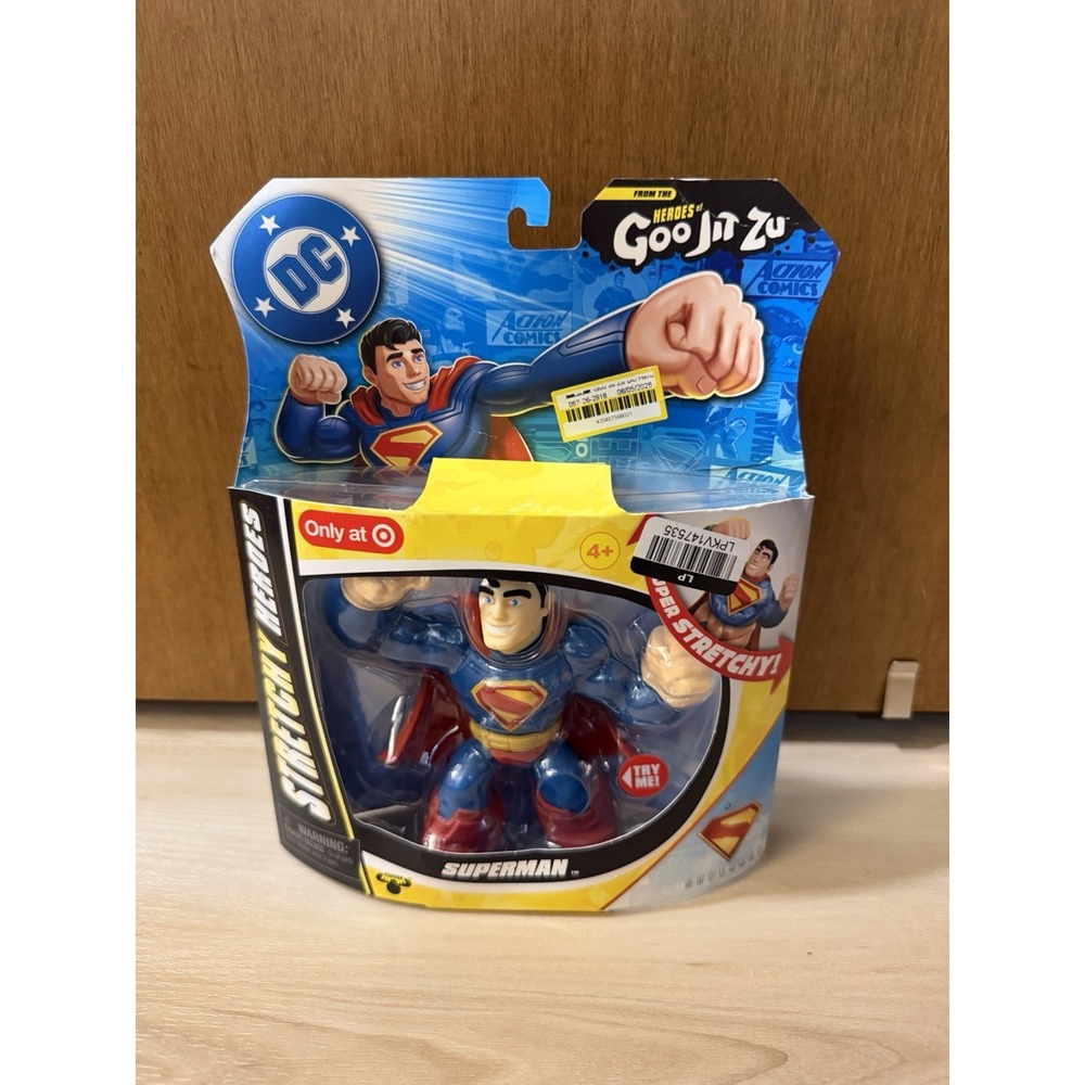 DC Goo Jit Zu Superman Action Figure Stretchy Heroes Target Exclusive New